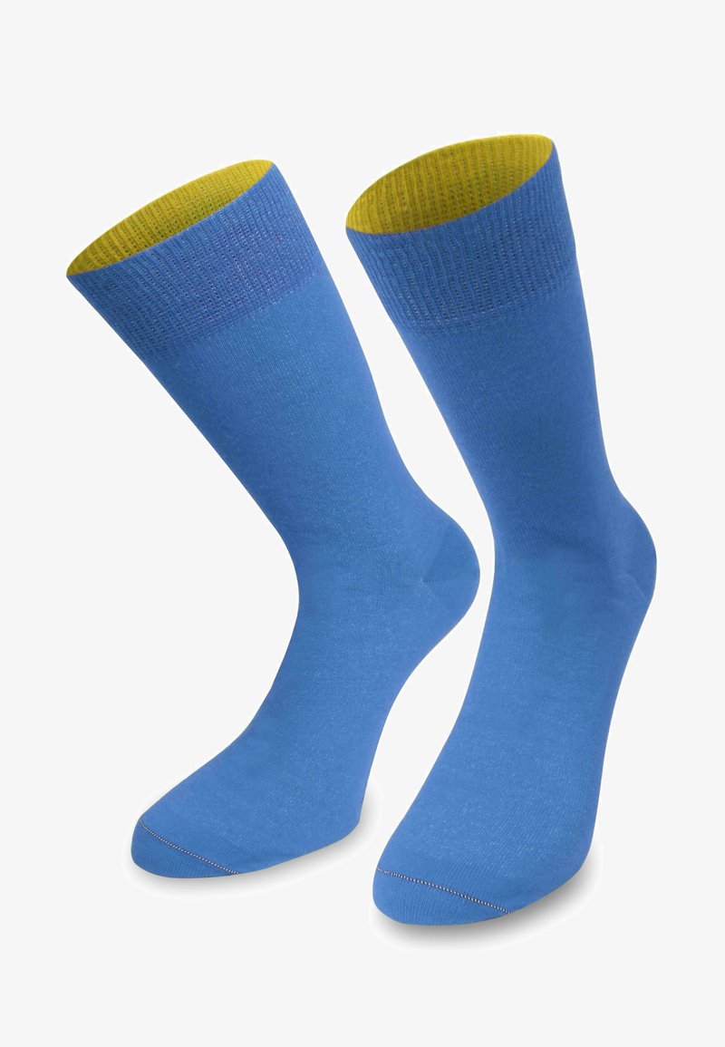 Normani MID CUT SOCKS BI-COLOR - Socken - himmelblau/aprikose