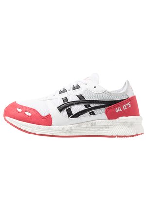 ASICS SportStyle HYPERGEL-LYTE - Sneaker low - white/rouge