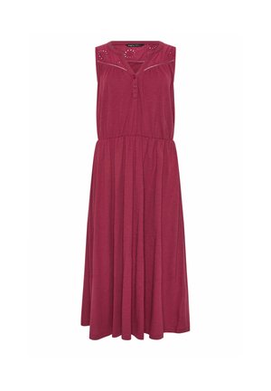 M&Co, WOMEN'S MIDI DRESSES - Vestido informal - red