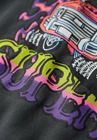 Superdry & Co MOTOR RETRO GRAPHIC - Felpa - mid grey