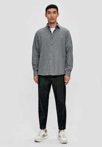 s.Oliver REGULAR - Hemd - graphit
