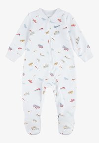 Nike Sportswear - FOOTED COVERALL UNISEX - Jumpsuit - white Thumbnail Image 1