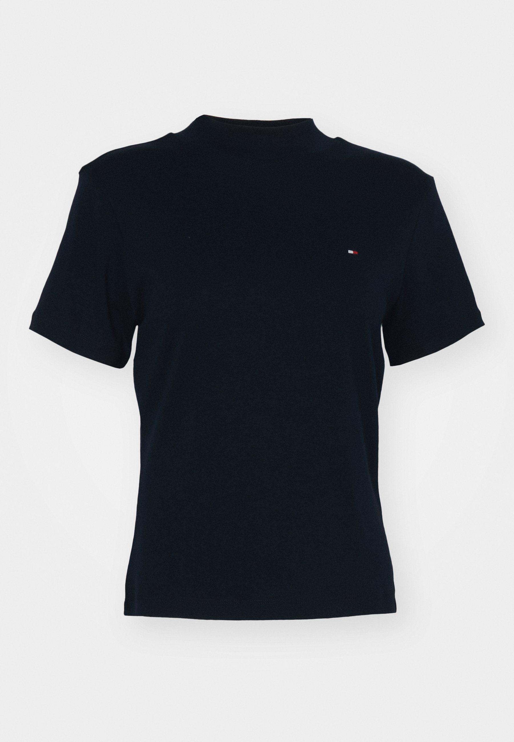 売れ筋商品|||トミー ヒルフィガー Tシャツ レディース トップス NEW CODY SLIM CROP MOCK - Basic T-shirt - ecru Tommy Hilfiger SLIM CODY CROP MOCK - T-Shirt basic - ecru