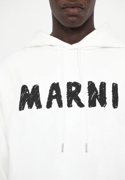 Marni Bluză de molton - natural white