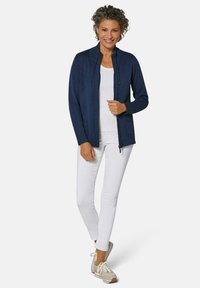 GOLDNER ATELIER SPORTLICHE - Strickjacke - navy