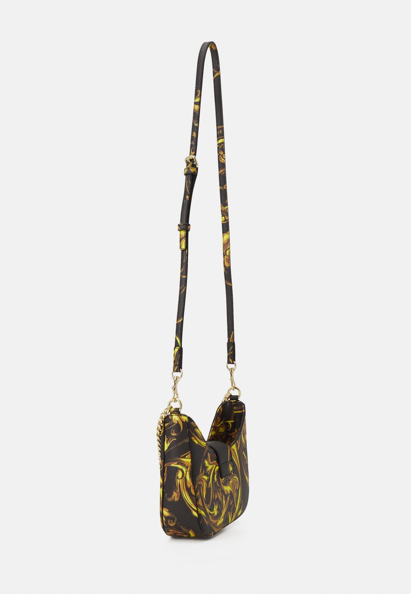 Damen Handtaschen | Versace Jeans Couture BAROQUE SAFFIANO CROSSBODY Handtasche black/schwarz - DS84045 Damen Handtaschen | Versace Jeans Couture BAROQUE SAFFIANO CROSSBODY Handtasche black/schwarz - DS84045