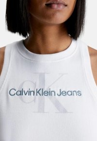 Calvin Klein Jeans Strickkleid - bianco