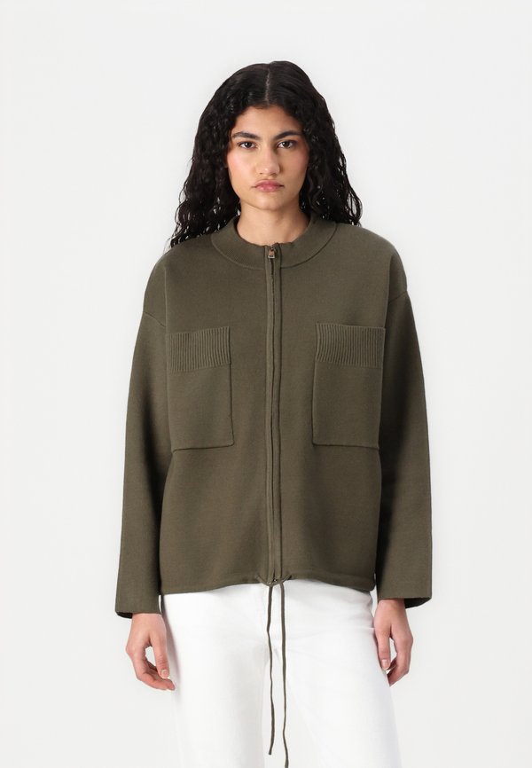 CARDIGAN ESSENTIALS  - Cardigan - khaki