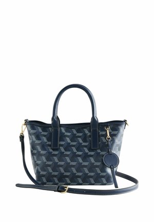GEOMETRIC PRINT - Håndtasker - navy