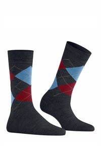 Burlington Melange Marylebone - Socken - rittersporn