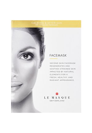 CALMING & AFTER SUN FACE MASK - Gesichtsmaske - -