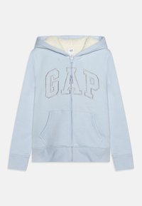 GAP LOGO GIRLS - Sudadera con cremallera - urban blue
