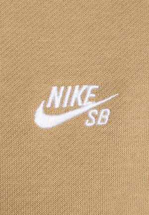 Nike SB LOGO UNISEX - Hoodie - parachute beige white