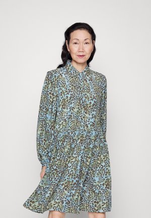 MSCH Copenhagen KATRIANA MOROCCO DRESS  - Φόρεμα πουκάμισο - tourmaline