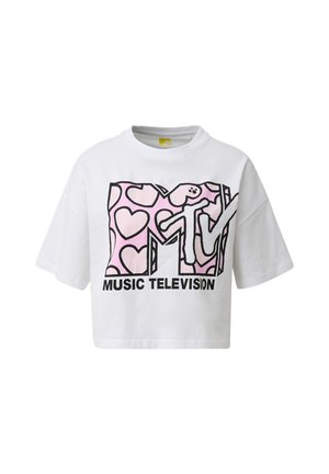 QS, T-SHIRT - T-shirt print - weiß