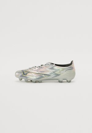 MIZUNO ALPHA II ELITE - Moulded stud football boots - galaxy silver/gold
