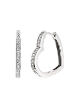 HERZ - Ohrringe - silver-coloured