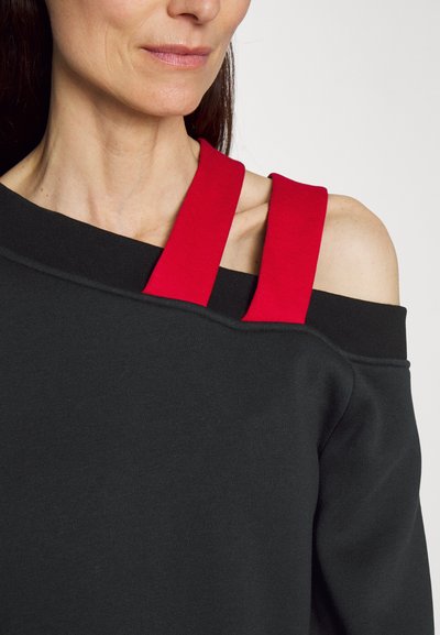 Ioana Ciolacu BREEZE MIX - Sweatshirt - black/red