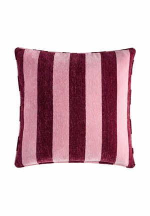 Next, 50X50CM CHENILLE STRIPE - Scatter cushion - pink