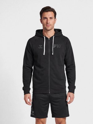 Hummel, Zip-up sweatshirt - black