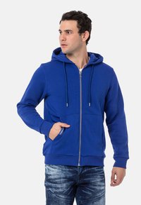 Cipo & Baxx Sweater met rits - saxeblue