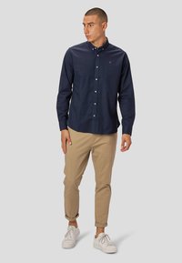 Clean Cut Copenhagen OXFORD STRETCH PLAIN - Ing - navy
