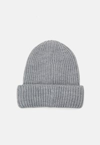 Tommy Jeans HERITAGE BEANIE - Beanie - silver grey