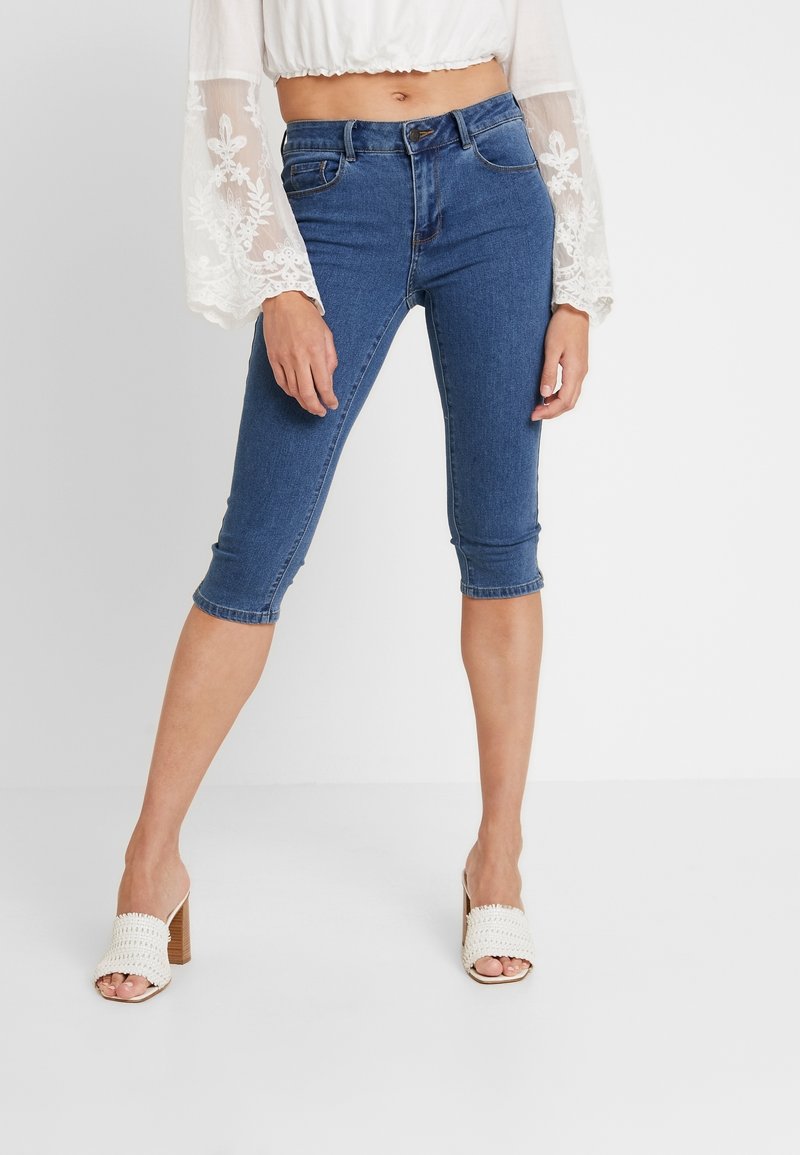Vero Moda Short en jean - blue denim