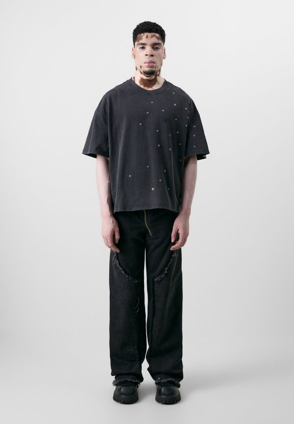 BUTTON UNISEX - Print T-shirt