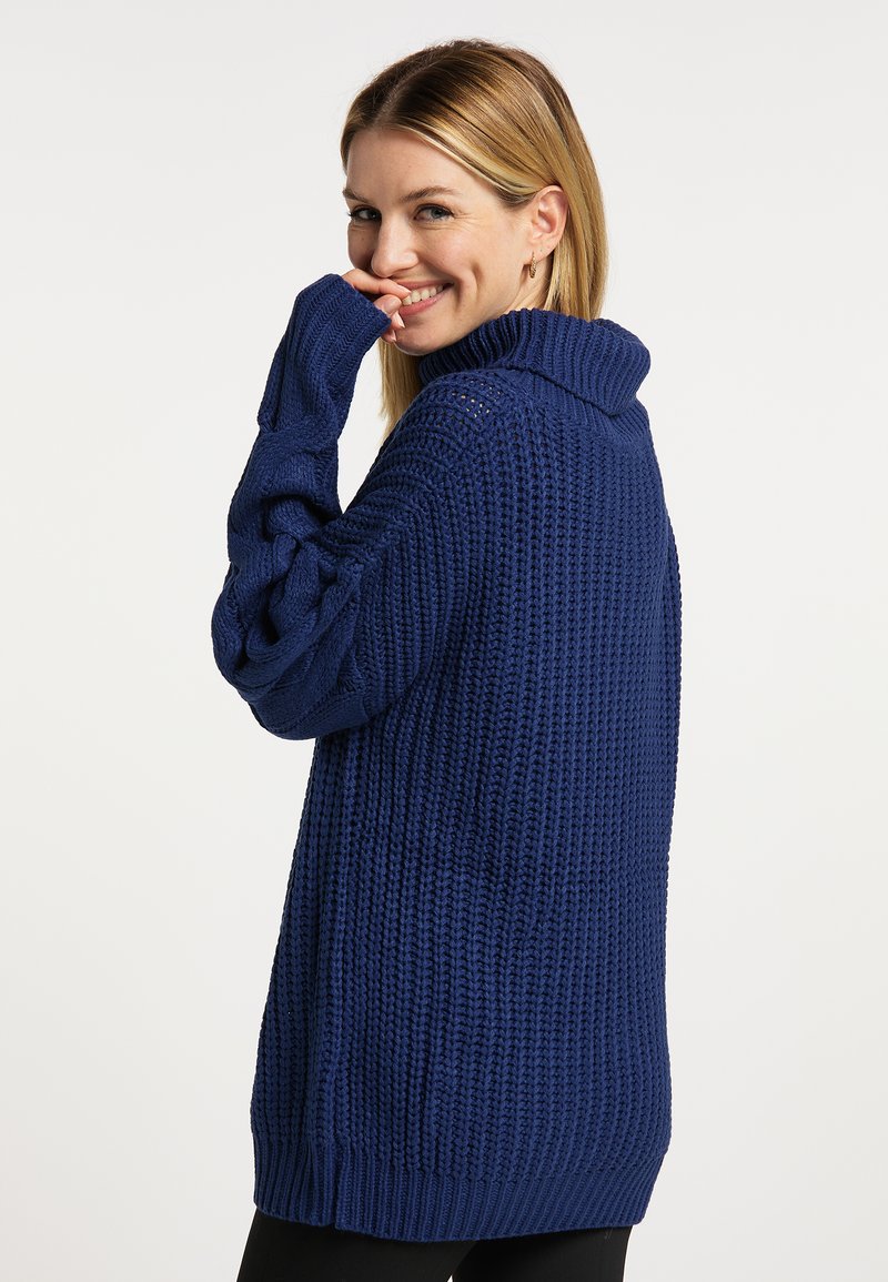 Damen Strickjacken | usha USHA SIVENE Strickpullover nachtblau/dunkelblau - BE10869 Damen Strickjacken | usha USHA SIVENE Strickpullover nachtblau/dunkelblau - BE10869