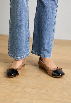 Ballerina's - black/sisal