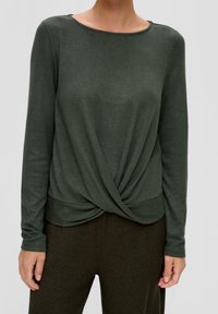 s.Oliver Hemd - mottled olive