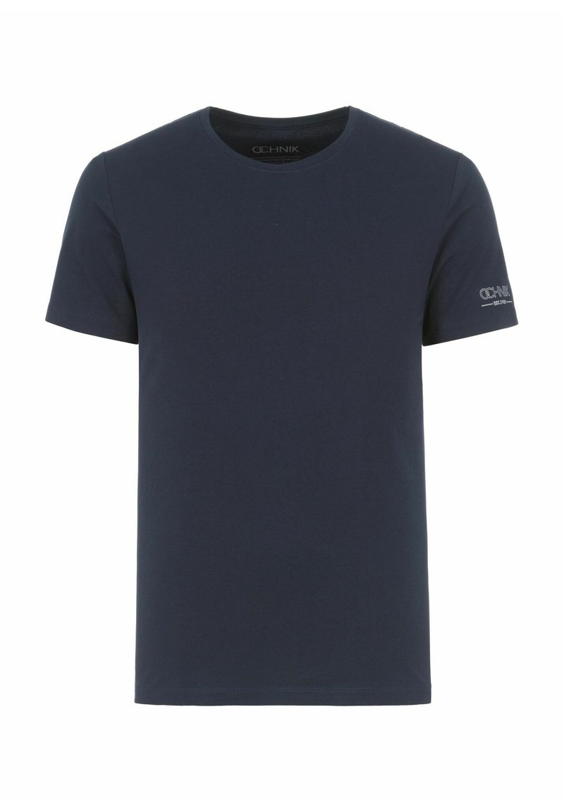 OCHNIK T-shirt basic donkerblauw