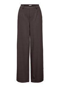 OBJLISA WIDE NOOS - Bukse - seal brown