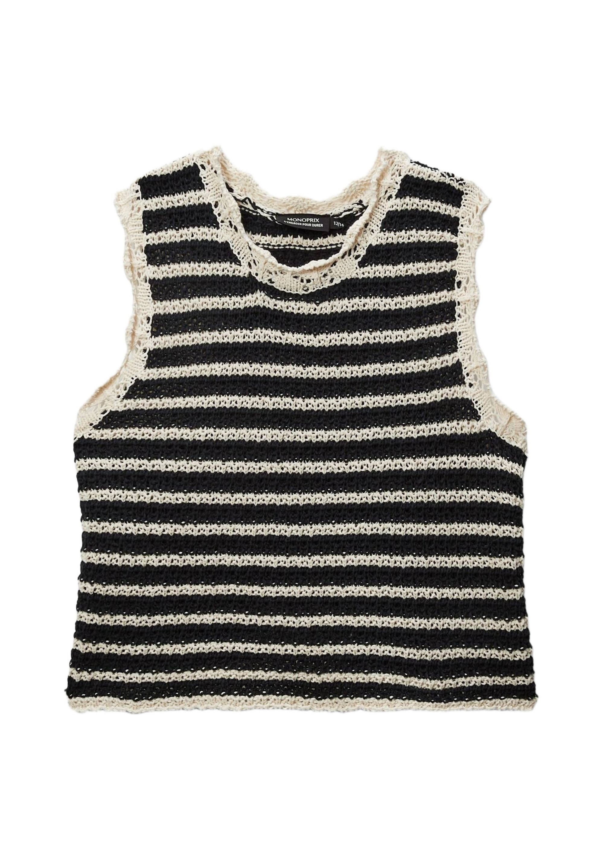 Monoprix Débardeur amaretti/beige