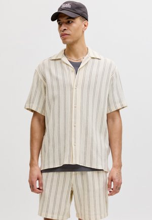Jack & Jones JACK & JONES MEN'S CO-ORD SET - Short - antique white stripes