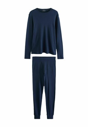 LONG SLEEVE FIT  SET - Unterhemd/-shirt - navy