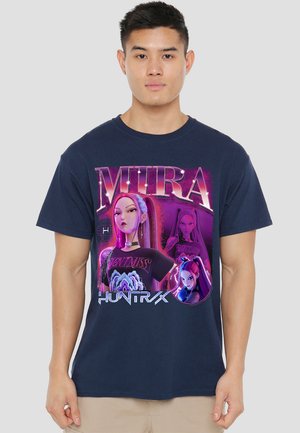 K-POP DEMON HUNTERS - HUNTRIX MIRA BOOTLEG - T-Shirt print - dark blue
