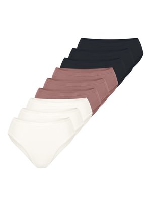 Slip - schwarz   braun   weiß