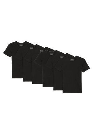 6 PACK  - Unterhemd/-shirt - schwarz
