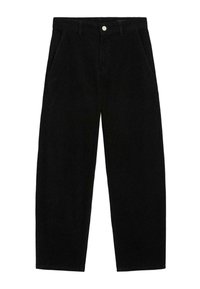 MID RISE STRAIGHT FIT - Pantaloni - black