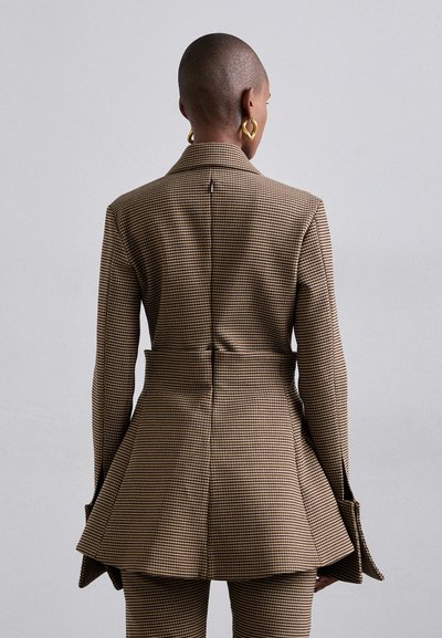 A.W.A.K.E. MODE FITTED WITH BASQUE DETAIL - Blúzka - brown