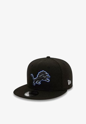 New Era, DETROIT LIONS NEW ERA NFL LOGO OUTLINE 9FIFTY SNAPBACK CAP SCHWARZ UNISEX - Cap - schwarz