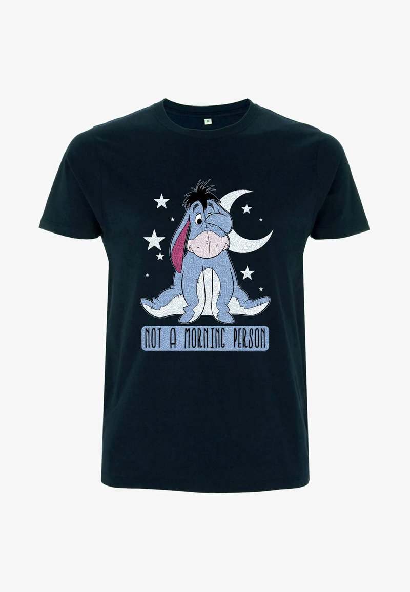 Disney WINNIE THE POOH EEYORE NOT MORNING - T-shirt z nadrukiem