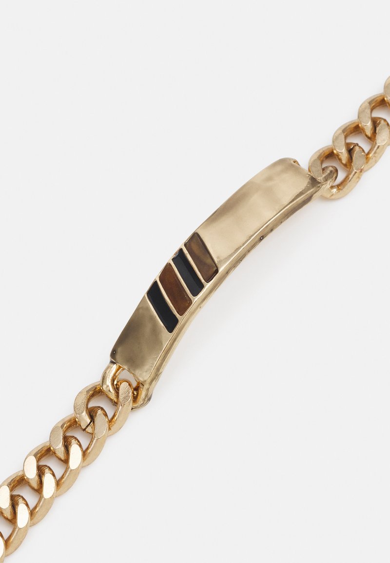 Herren Halsketten | Icon Brand TIGERS EYE ID BRACELET Armband gold-coloured/goldfarben - IT48044 Herren Halsketten | Icon Brand TIGERS EYE ID BRACELET Armband gold-coloured/goldfarben - IT48044