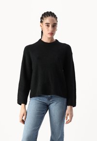 Gina Tricot CREW NECK - Džemperis - black