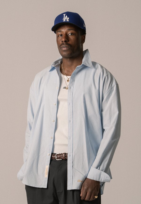 SCRIPT SHIRT UNISEX - Hemdbluse - skyway