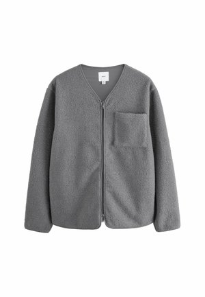 ZIP THROUGH FIT - BORG  - Fleecetakki - grey
