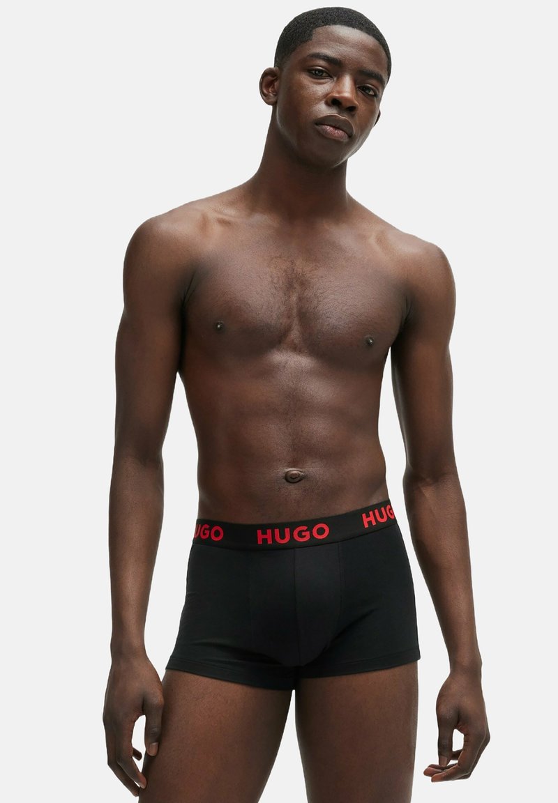 HUGO 6ER PACK - TRIPLET LOGO STRETCH - Panties - schwarz