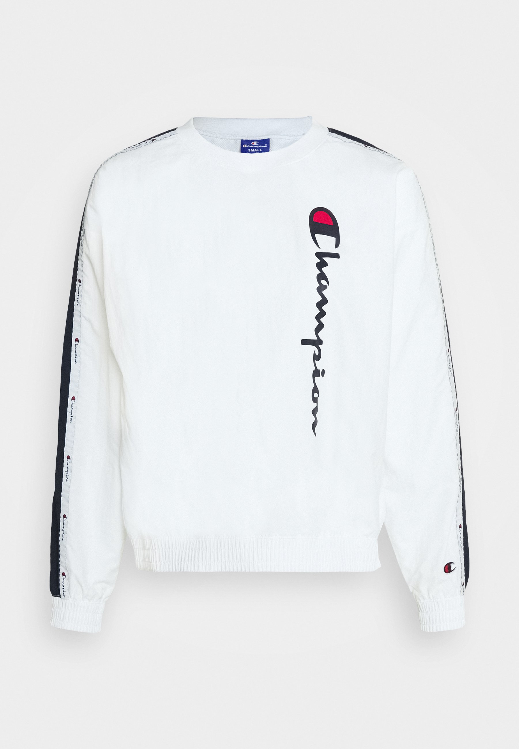 Champion CREWNECK ROCHESTER Sweatshirt whitenavy Champion Rochester Genser High Neck White